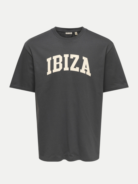 Only & Sons T-Shirt mit Schriftzug bei Robert Ley