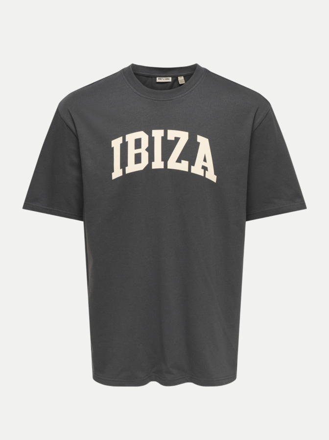 Only & Sons T-Shirt mit Schriftzug bei Robert Ley