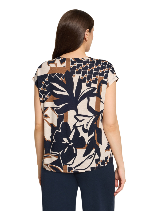 Betty Barclay Kurzarmshirt mit V-Ausschnitt bei Robert Ley