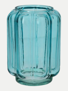 Giftcompany Vase Wave Jacquard türkis-türkis bei Robert Ley