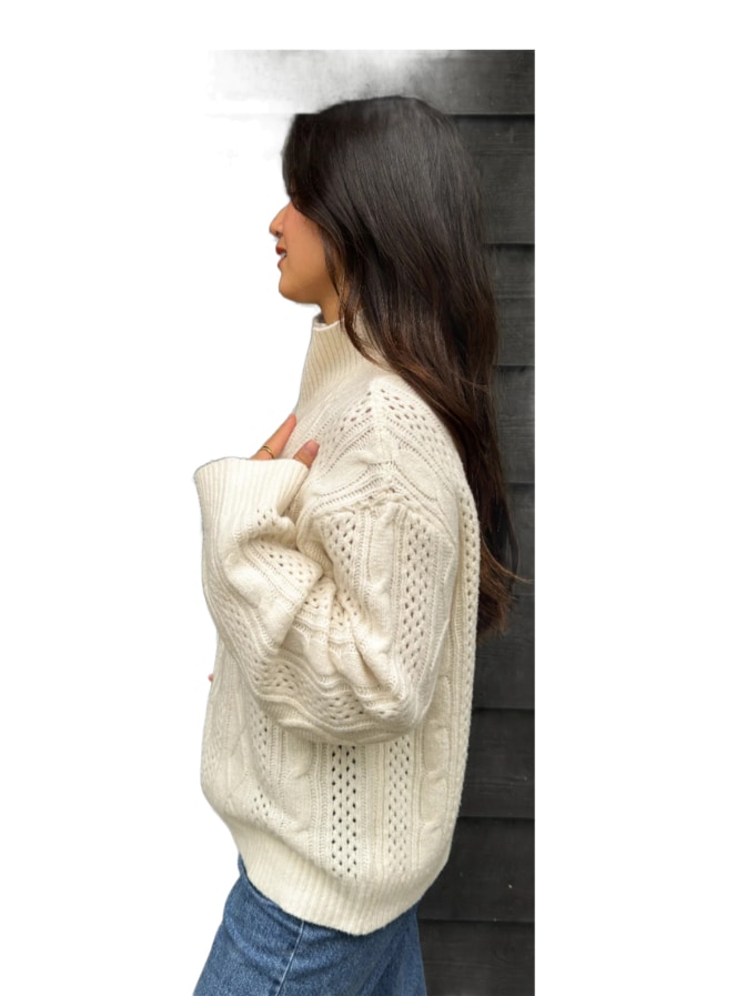 OH APRIL Pullover Nevi mit Reißverschluss bei Robert Ley