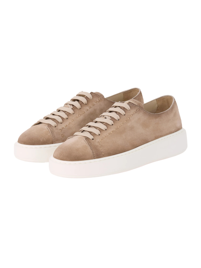 Santoni Sneaker Ultraleicht aus Wildleder bei Robert Ley