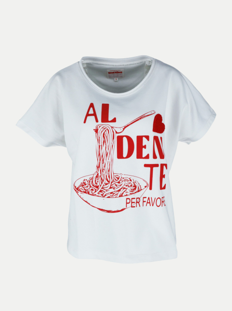 The Shirt Project T-Shirt mit Schriftzug Aldente bei Robert Ley