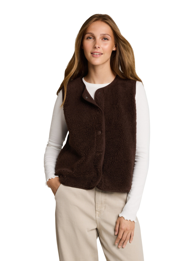 Tom Tailor Denim Teddy-Weste bei Robert Ley