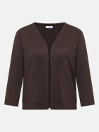 Cecil Strickjacke Offen mit 3/4 Arm 17673-brown cacao bei Robert Ley