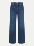 Frame Palazzo-Hose aus Super-Stretch-Denim Iberia bei Robert Ley