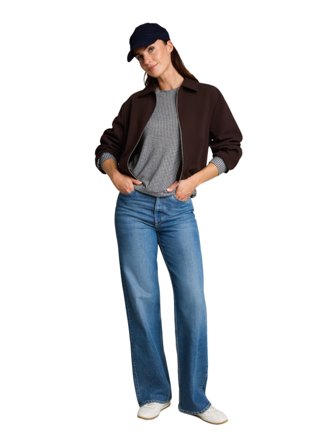 Tom Tailor Casual Langarmshirt mit Allover-Print bei Robert Ley