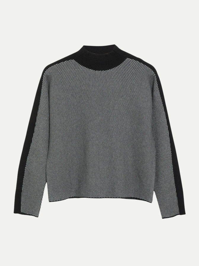 Comma Strickpullover mit Fledermausärmeln bei Robert Ley