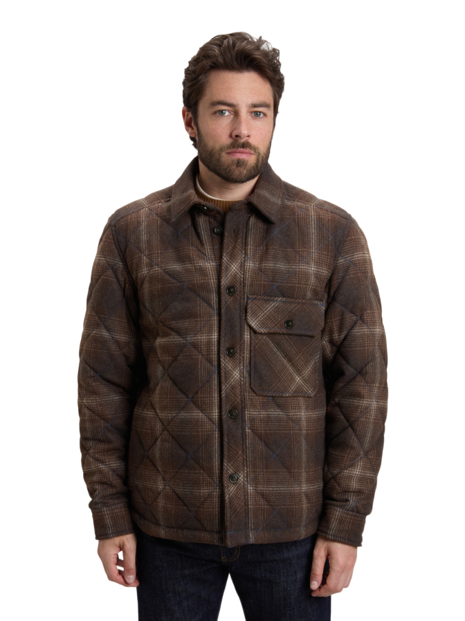 WOOLRICH Stepp-Overshirt Diamond bei Robert Ley