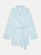 JANICE Mantel CALVIN aus Wolle-Mix blue bei Robert Ley