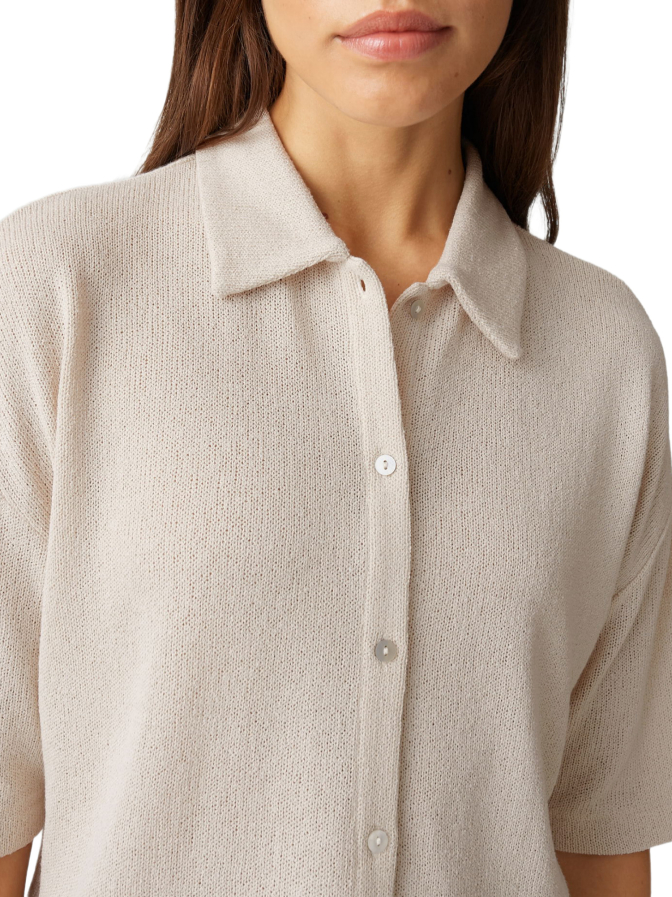 Opus Jerseyshirt Sitrica in feiner Strickoptik bei Robert Ley