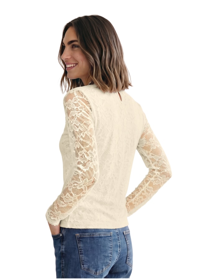 Street One Gemustertes Shirt mit Turtleneck bei Robert Ley