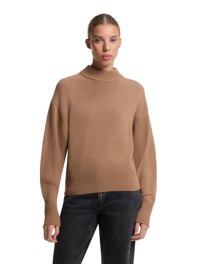 HUGO Strickpullover mit Stehkragen Sorellenio bei Robert Ley