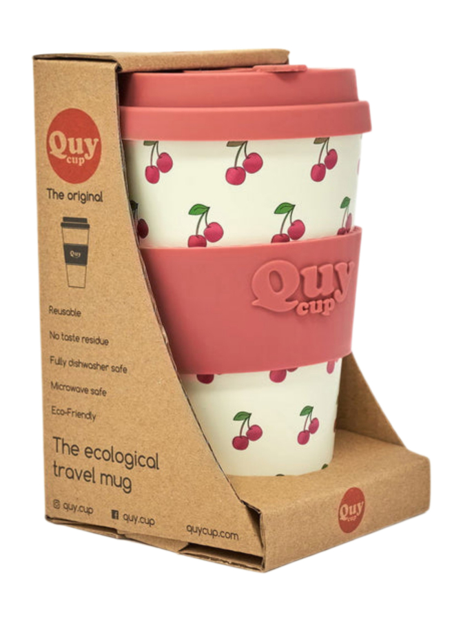 Quycup Travel Mug Ciliegia - 400ml bei Robert Ley