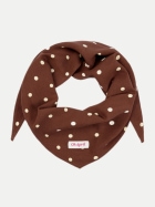 OH APRIL Schal Nevi 8049-cocoa dust polkadot bei Robert Ley