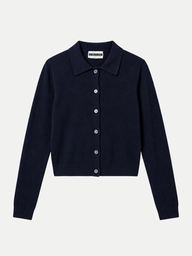 Colorush Kaschmir-Strickjacke ARCTIC VERBIER POLO bei Robert Ley