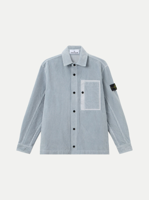 Stone Island Overshirt aus Bio-Baumwollcord bei Robert Ley