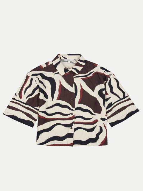 Garcia Bluse mit Allover- Print bei Robert Ley