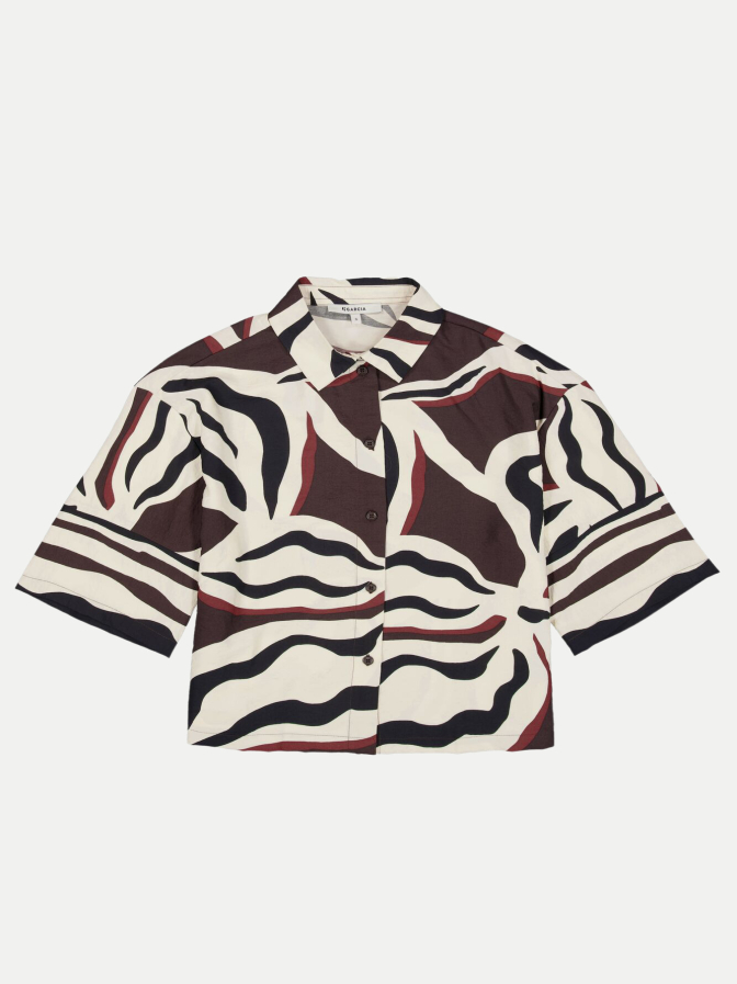Garcia Bluse mit Allover- Print bei Robert Ley