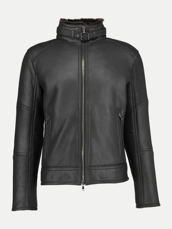 Werner Christ Lammfell-Jacke Basti bei Robert Ley