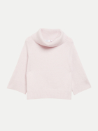 Comma Strickpullover mit großem Rollkragen 4167-LILAC/PINK bei Robert Ley