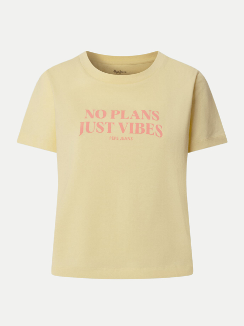 Pepe Jeans T-Shirt CLEO mit Schriftzug bei Robert Ley