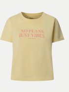 Pepe Jeans T-Shirt CLEO mit Schriftzug 011-VANILLA BEIGE bei Robert Ley