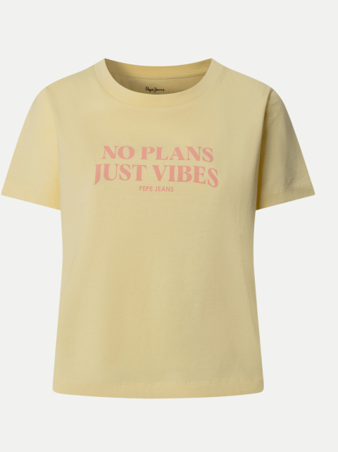 Pepe Jeans T-Shirt CLEO mit Schriftzug bei Robert Ley