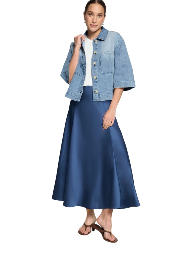 Zero Jeansjacke mit 3/4 Arm bei Robert Ley