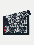 HUGO Schal mit saisonalem Print 002-Black bei Robert Ley