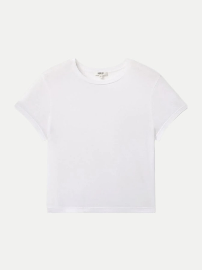 AGOLDE Adine shrunken tee bei Robert Ley