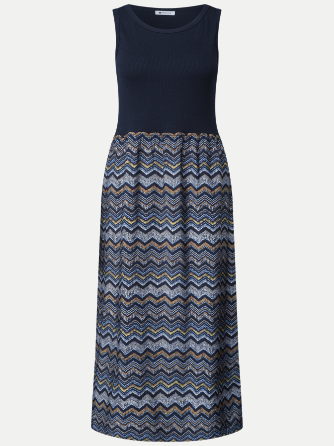 Street One Midi-Kleid mit Strukturrock bei Robert Ley