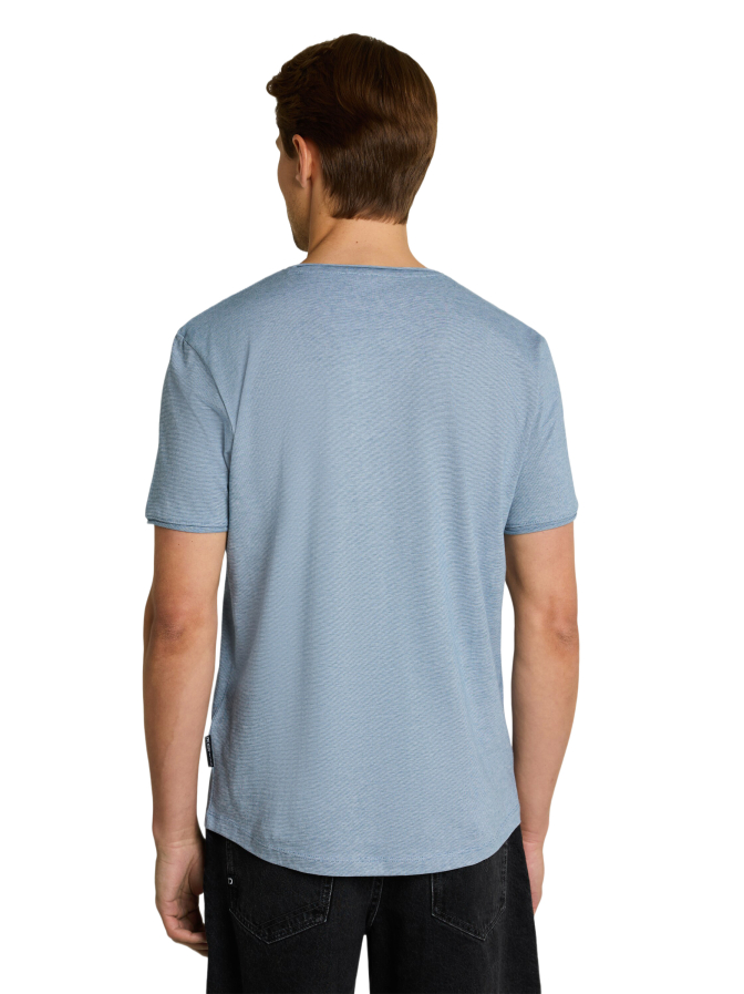 Tom Tailor Denim T-Shirt in Melange-Optik bei Robert Ley