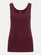Cecil Basic Top Linda 17590-sweet grape red bei Robert Ley