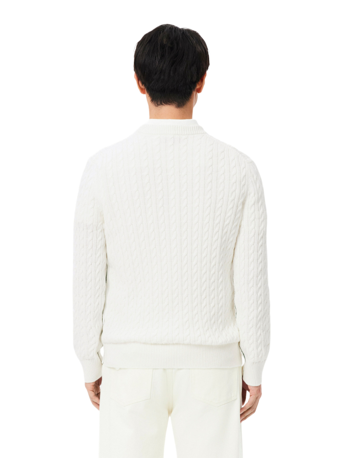 Lacoste Pullover mit Zopfmuster bei Robert Ley
