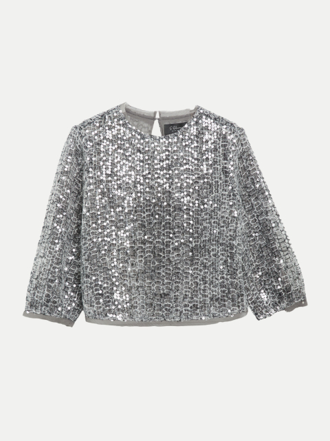 s.Oliver BLACK LABEL Bluse mit Pailletten bei Robert Ley