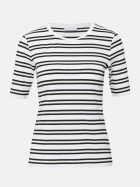 Comma T-Shirt 99S5-GREY/BLACK bei Robert Ley