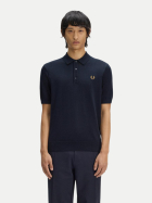 FRED PERRY Strick-Poloshirt 608-navy bei Robert Ley