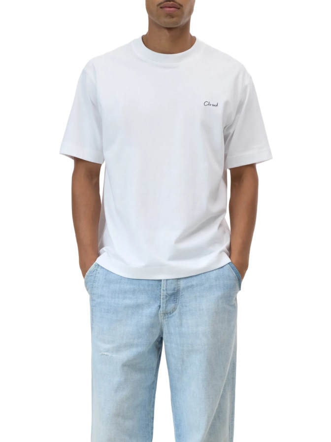 Closed T-shirt mit Backprint bei Robert Ley
