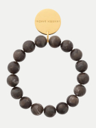 Vanessa Baroni Mini Beads Flex Bracelet dark brown marble bei Robert Ley
