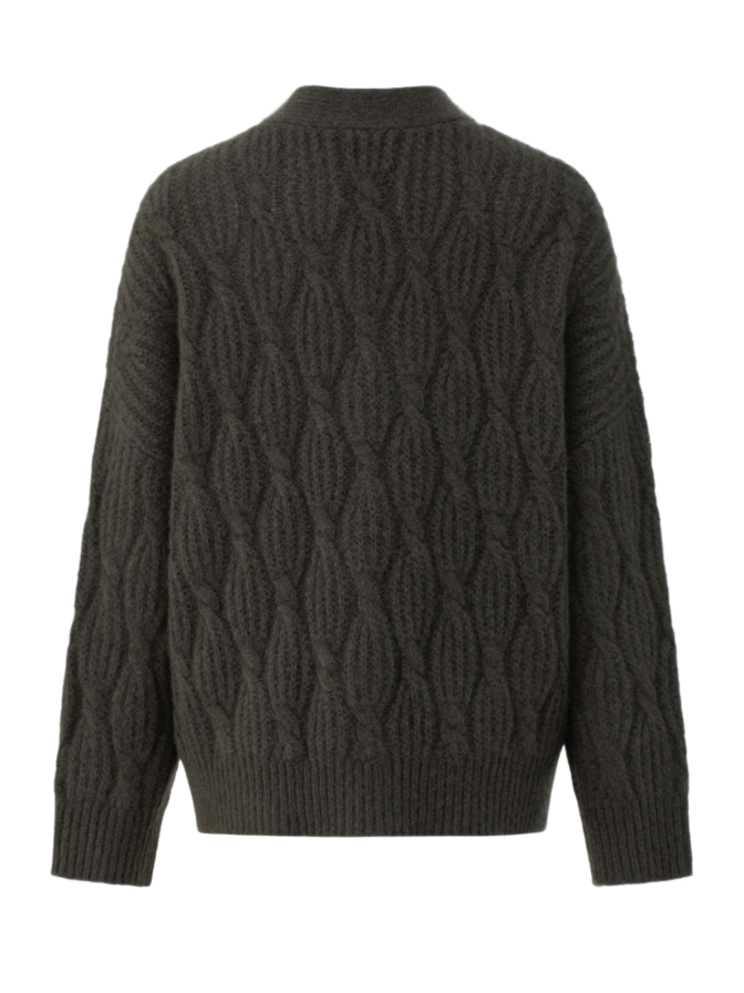 LU REN Strickjacke Nimbus mit Seide bei Robert Ley