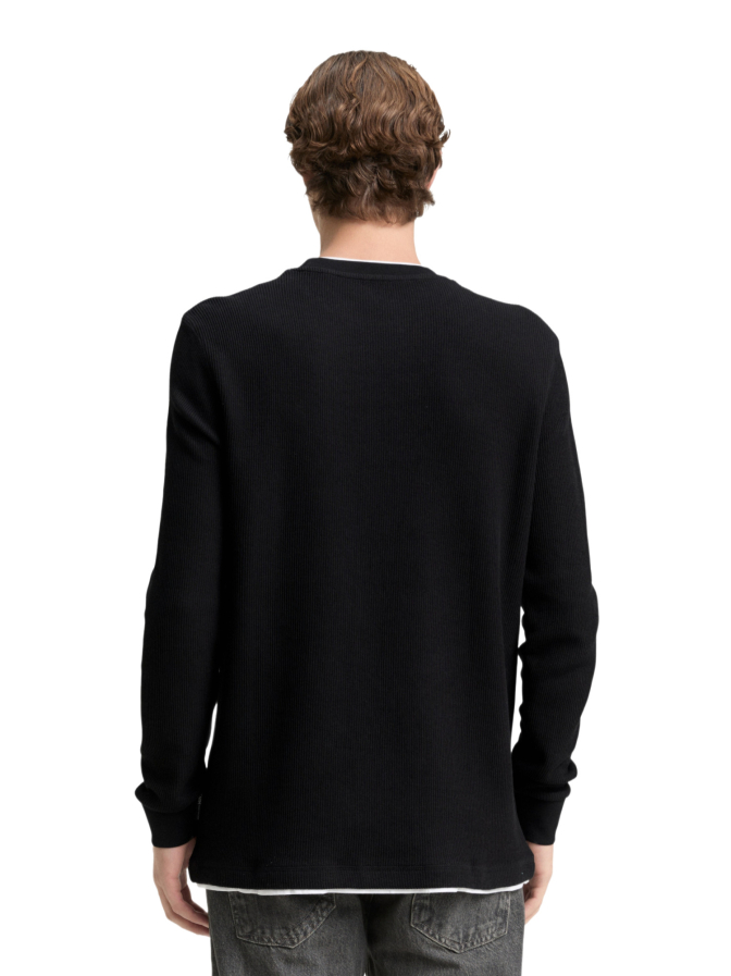 Tom Tailor Denim Langarmshirt im 2-in-1-Look bei Robert Ley