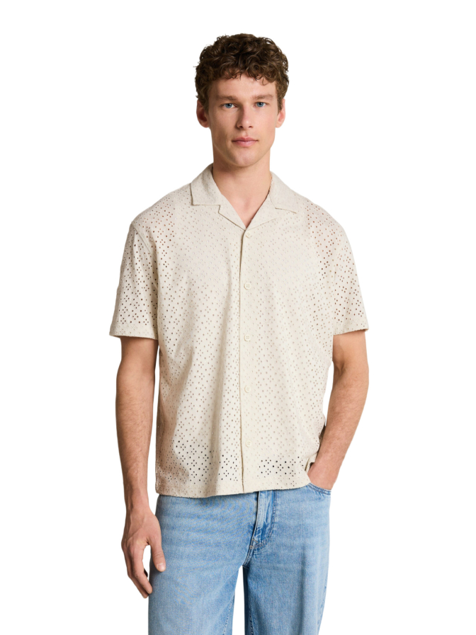 Tom Tailor Denim Hemd mit Resort-Kragen bei Robert Ley