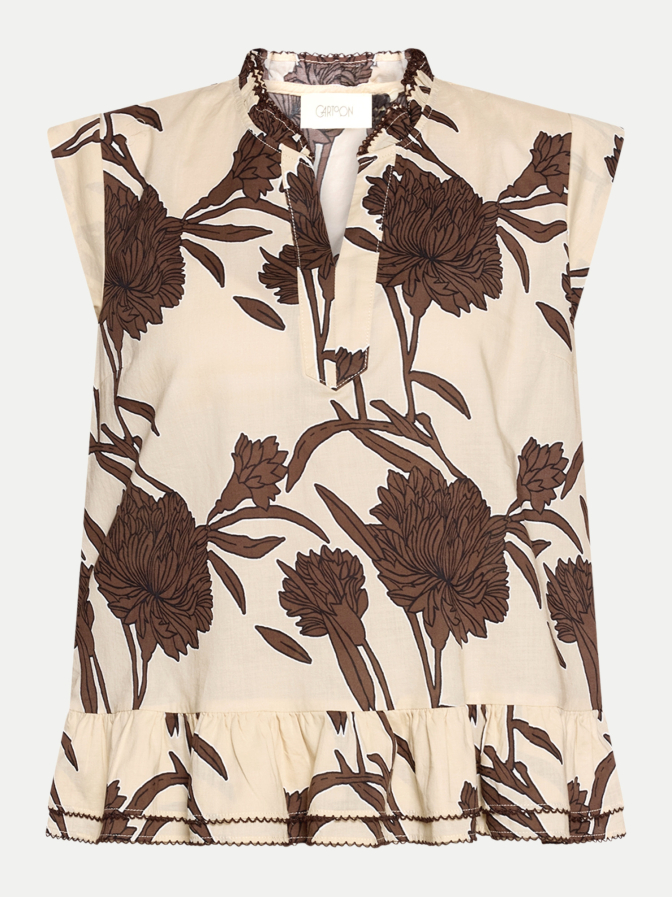 Cartoon Ärmellose Bluse bei Robert Ley