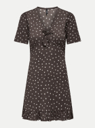 Only Kurzes Sommer-Kleid 273815002-Shopping Bag/Cloud dancer dots (Mil bei Robert Ley