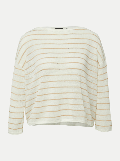 s.Oliver BLACK LABEL Strickpullover mit gestreiftem Muster bei Robert Ley