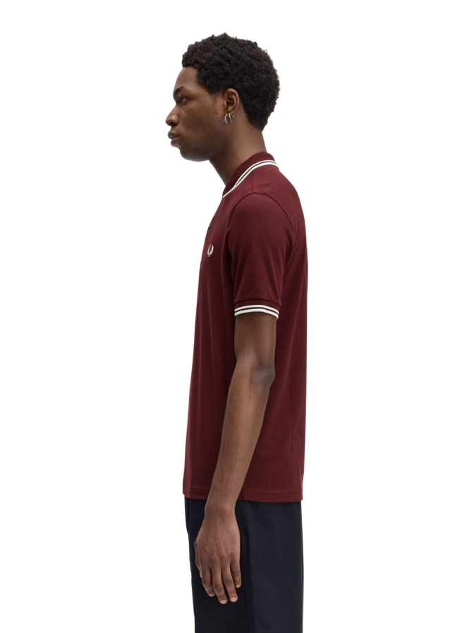 Fred Perry Poloshirt mit Doppelstreifen bei Robert Ley