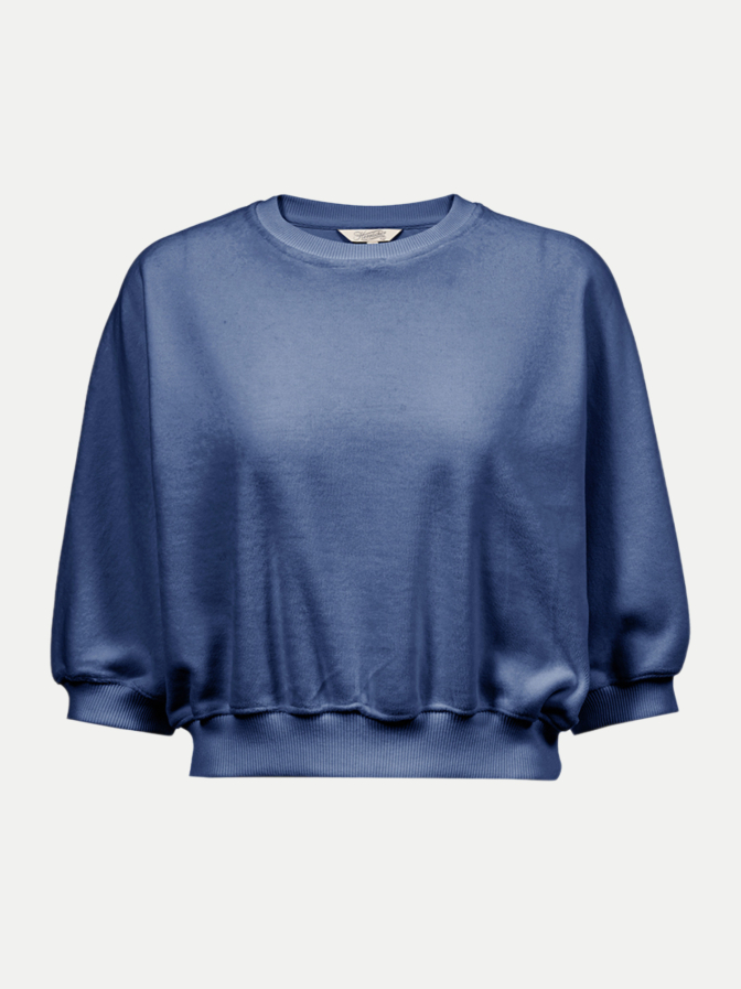 Herrlicher Sweatshirt Pauli in verkürzter Form bei Robert Ley