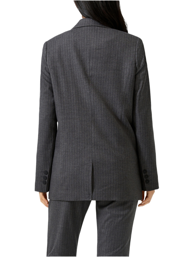 Q/S designed by Blazer mit Nadelstreifen bei Robert Ley
