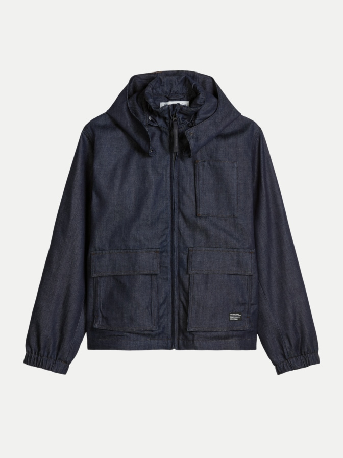 Marc O'Polo DENIM Jeansjacke mit Kapuze bei Robert Ley